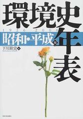 環境史年表 昭和・平成編 １９２６−２０００