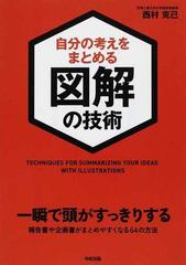 自分の考えをまとめる図解の技術 一瞬で頭がすっきりする 報告書や企画書がまとめやすくなる６４の方法の通販 西村 克己 紙の本 Honto本の通販ストア