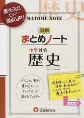 中学 歴史まとめノート 書き込むだけで得点アップ の通販 中学教育研究会 紙の本 Honto本の通販ストア