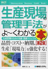 生産現場の管理手法がよ くわかる本 生産管理のための実務 業務マニュアル 第２版の通販 菅間 正二 紙の本 Honto本の通販ストア