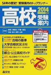 首都圏高校受験案内 東京 神奈川 千葉 埼玉 茨城 栃木 群馬 山梨