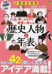 楽しみながら確実に覚える歴史人物と年表 小学校社会科の通販 西中 克之 井上 大輔 紙の本 Honto本の通販ストア