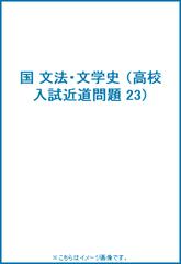 近道問題 ２３ 文法 文学史の通販 紙の本 Honto本の通販ストア