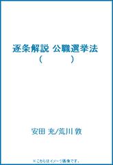 逐条解説　公職選挙法