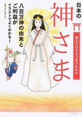 見るだけですっきりわかる神さま イラストで楽しく紹介 八百万神の由来とご利益がイラストでよくわかる の通販 平藤 喜久子 メディアソフト書籍部 紙の本 Honto本の通販ストア