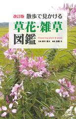 散歩で見かける草花 雑草図鑑 改訂版の通販 鈴木 庸夫 高橋 冬 紙の本 Honto本の通販ストア