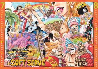 One Piece コミックカレンダー 特製スケジュール帳付き 22の通販 紙の本 Honto本の通販ストア