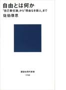 自由とは何か　「自己責任論」から「理由なき殺人」まで(講談社現代新書)