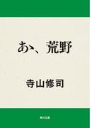 あゝ、荒野(角川文庫)