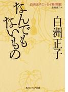 なんでもないもの　白洲正子エッセイ集<骨董>(角川ソフィア文庫)