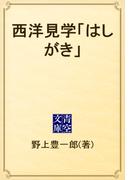 西洋見学「はしがき」(青空文庫)