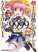 剣士を目指して入学したのに魔法適性9999なんですけど!?(1)(ドラゴンコミックスエイジ)