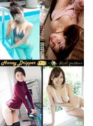 希帆×宮越虹海×岡田ちほ HoneyDripper 153Photos(SIDG)