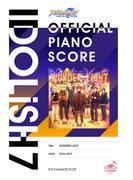 [公式楽譜] WONDER LiGHT　ピアノ(ソロ)／初～中級 ≪アイドリッシュセブン≫(L SCORE)
