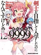 剣士を目指して入学したのに魔法適性9999なんですけど!?(12)(ドラゴンコミックスエイジ)