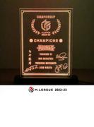 Mリーグ2022-23シーズン優勝記念 渋谷ABEMAS LEDライト付アクリルプレート （Mリーグ）