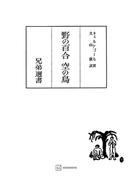 野の百合・空の鳥（兄弟選書）(創文社オンデマンド叢書)
