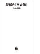 謎解き『八犬伝』(河出新書)