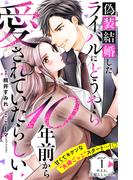 【期間限定　無料お試し版　閲覧期限2026年4月14日】偽装結婚したライバルにどうやら１０年前から愛されていたらしい　分冊版（１）
