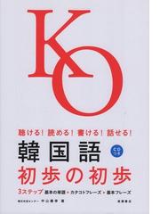 本気で学ぶ韓国語 発音 会話 文法の力を基礎から積み上げるの通販 チョ ヒチョル 紙の本 Honto本の通販ストア