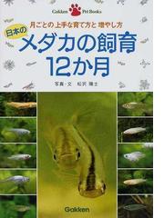 みんなのレビュー 日本のメダカの飼育１２か月 月ごとの上手な育て方と増やし方 松沢 陽士 ｇａｋｋｅｎｐｅｔｂｏｏｋｓ 紙の本 Honto本 の通販ストア