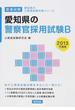 愛知県の警察官採用試験Ｂ 教養試験 ２０１３年度版