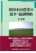 韓国水田農業の競争・協調戦略