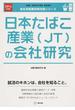 日本たばこ産業〈ＪＴ〉の会社研究 ＪＯＢ ＨＵＮＴＩＮＧ ＢＯＯＫ ２０１６年度版