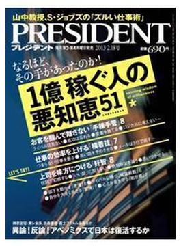 PRESIDENT 2013.2.18