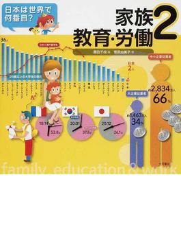 日本は世界で何番目？ ２ 家族・教育・労働