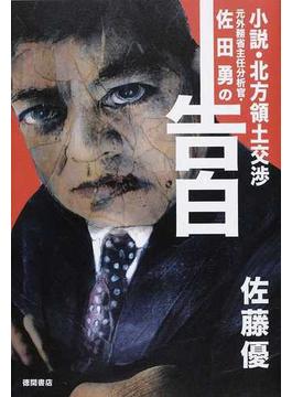 元外務省主任分析官・佐田勇の告白 小説・北方領土交渉