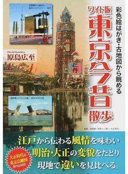 東京今昔散歩 彩色絵はがき・古地図から眺める ワイド版