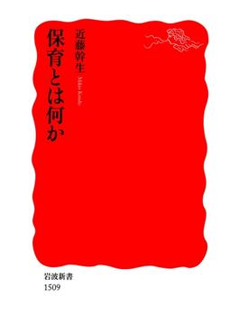 保育とは何か(岩波新書)