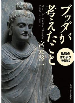 ブッダが考えたこと　仏教のはじまりを読む(角川ソフィア文庫)