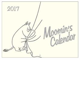 ムーミン壁掛けカレンダー（モノトーン）