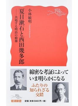 夏目漱石と西田幾多郎 共鳴する明治の精神(岩波新書 新赤版)