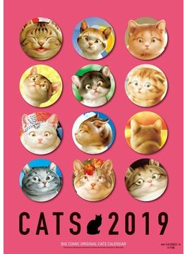 2019年 ビッグコミックオリジナル 村松誠 猫カレンダー