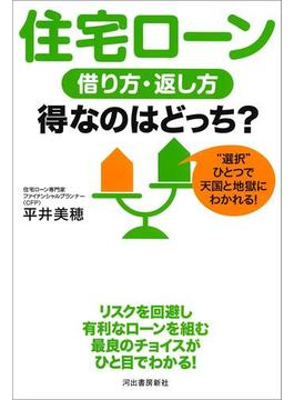 住宅ローン　借り方・返し方　得なのはどっち？