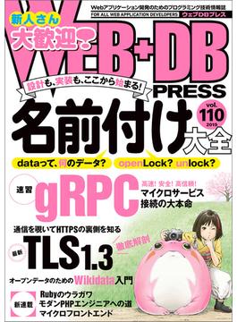 WEB+DB PRESS Vol.110