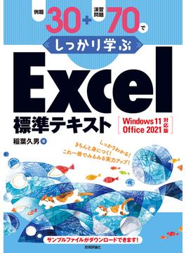 例題30＋演習問題70でしっかり学ぶ Excel標準テキストWindows11／Office2021対応版