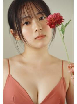 白河芹サイン入り写真パネル