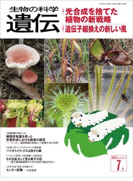 生物の科学 遺伝 2016年7月発行号 Vol.70 No.4(生物の科学 遺伝)