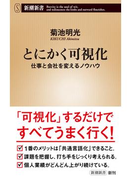 とにかく可視化―仕事と会社を変えるノウハウ―（新潮新書）(新潮新書)