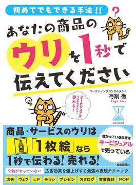 あなたの商品のウリを1秒で伝えてください