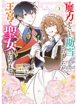 魔力がないと勘当されましたが、王宮で聖女はじめます3(ＦＬＯＳ　ＣＯＭＩＣ)