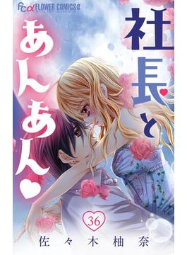 【期間限定　無料お試し版　閲覧期限2025年5月22日】社長とあんあん【マイクロ】 36(フラワーコミックスα)