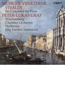 Flute Concertos Op, 10, : P-l.graf(Fl) Faerber / Wurttemberg Co