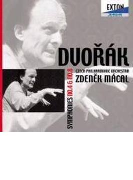 ドヴォルザーク：交響曲第4番＆第8番　ズデニェク・マーツァル＆チェコ・フィル