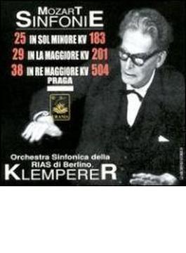 Sym.25, 29, 38: Klemperer / Rias.so, Berlin +serenade.6