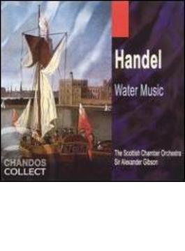 ヘンデル：水上の音楽（全曲）　ギブソン／スコットランド室内管弦楽団